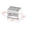 Forno Galiano Gold Professional 36In. Freestanding Dual Fuel Range FFSGS6156-36 - alternate 4